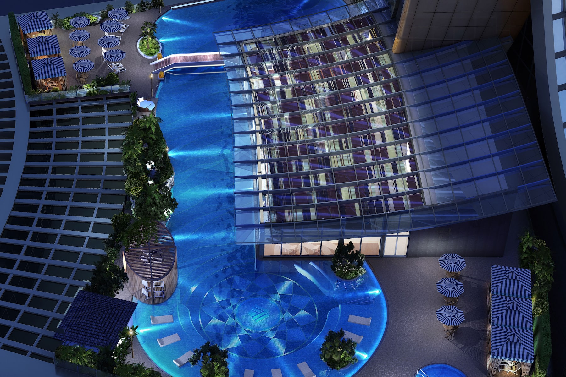 Pool at the Wyndham Grand Foshan Gaoming in Foshan, Other than US/Canada